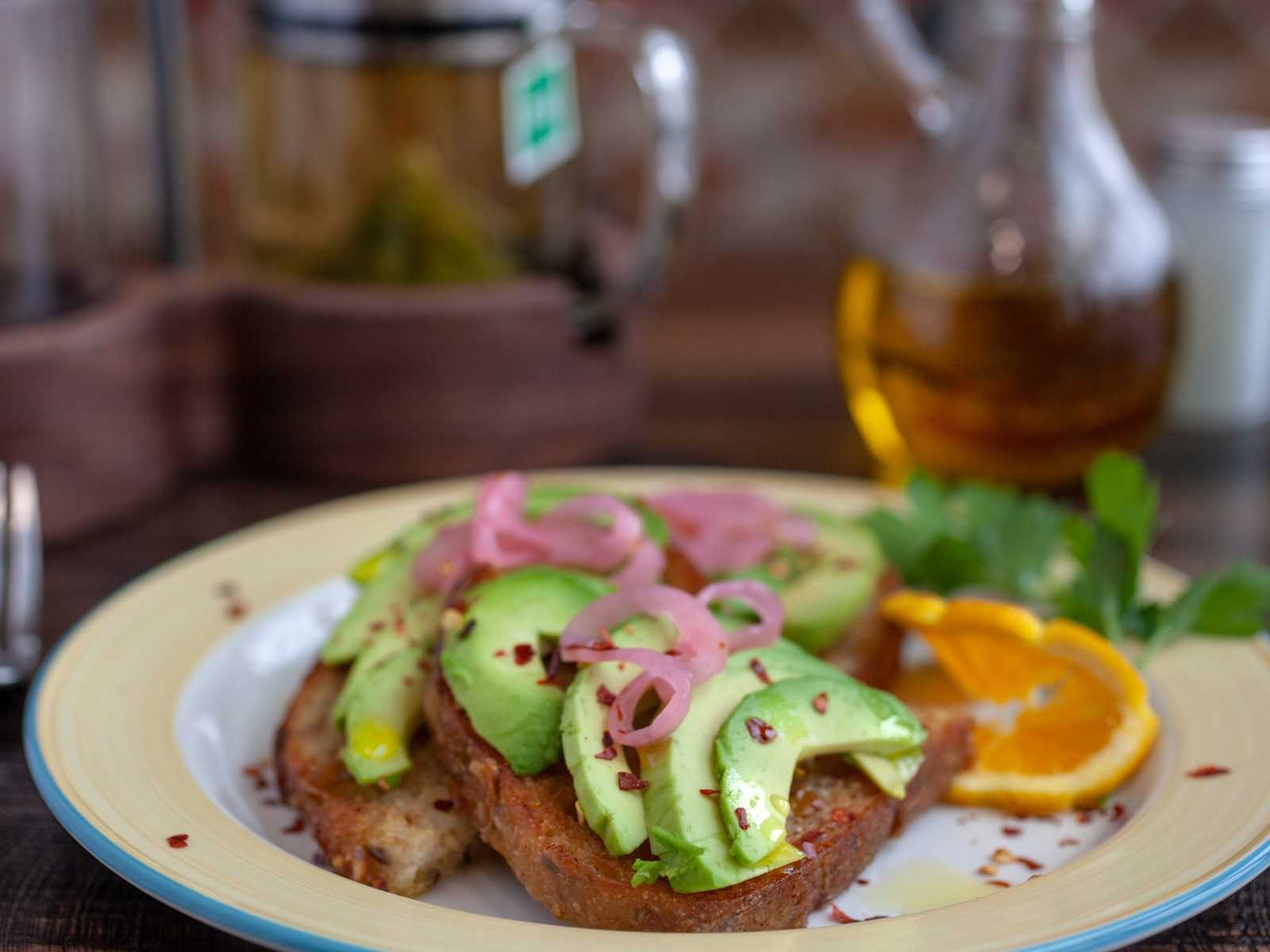 Avocado Toast at the Notch Grille Glen House