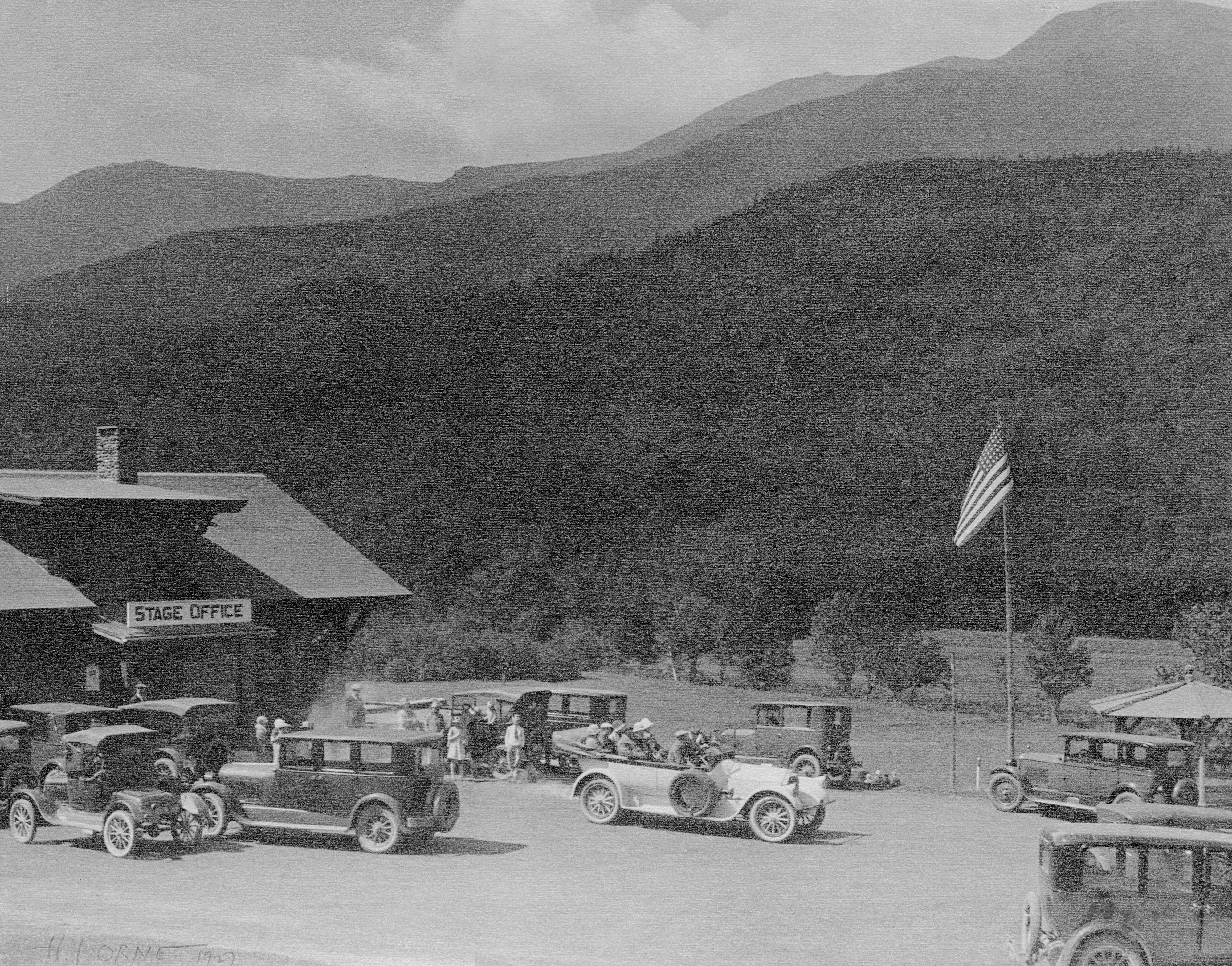 Historic Auto Road Photo