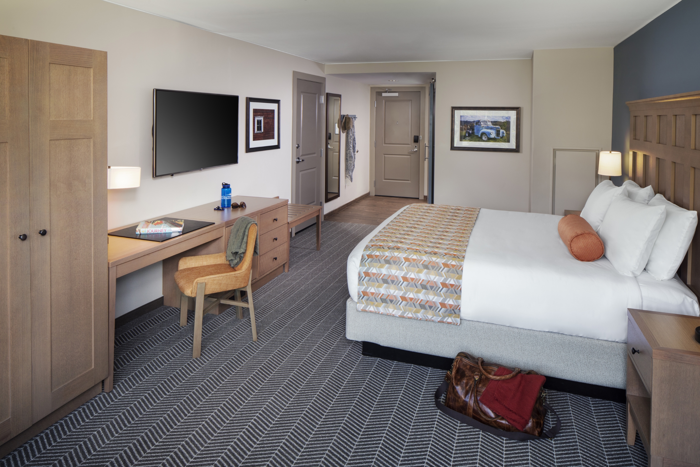 Guest room at The Glen House