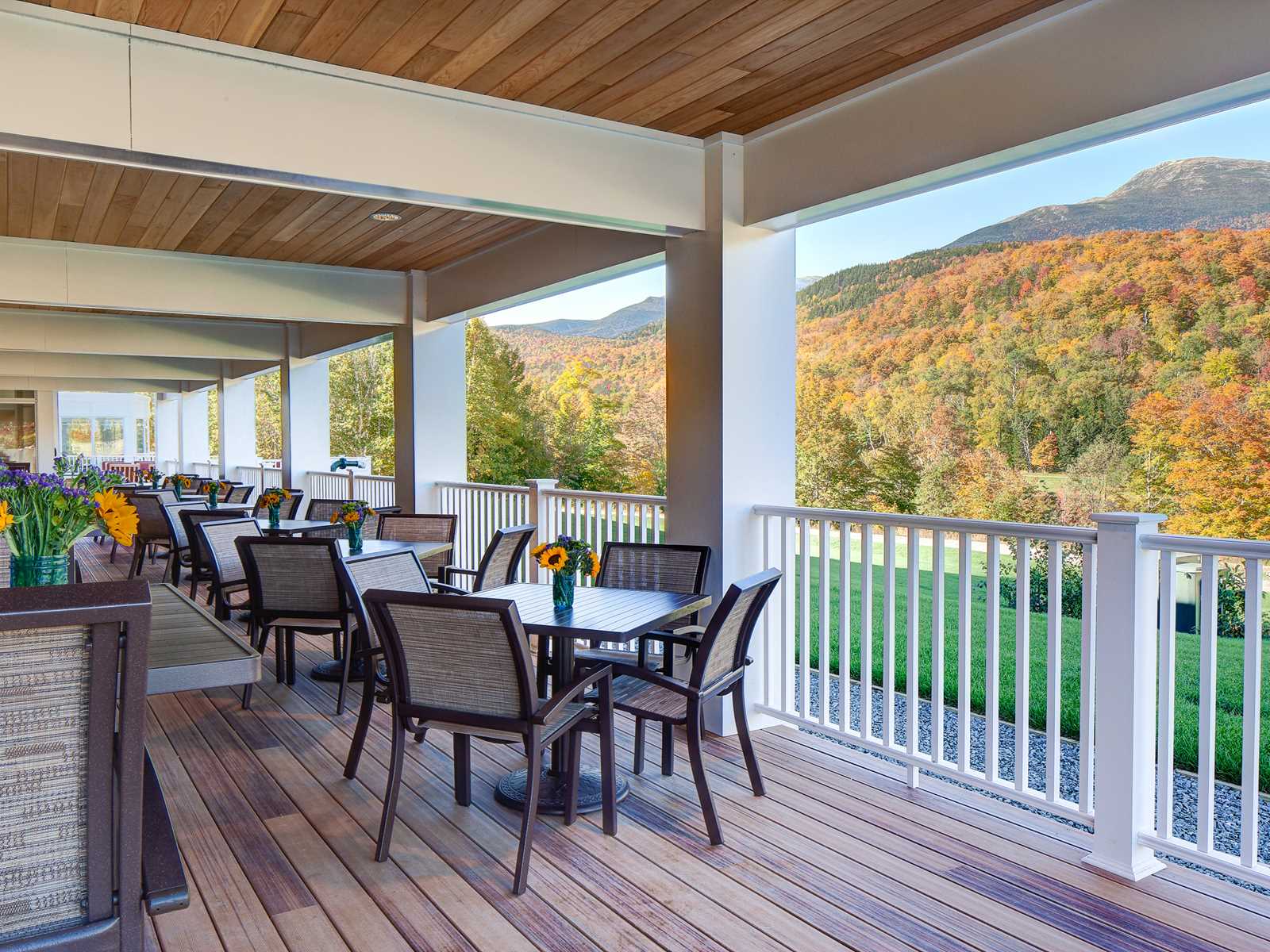 Family friendly breakfast served at the Notch Grille Restaurant