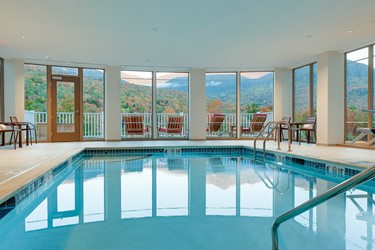 Indoor Saltwater Pool at The Glen House