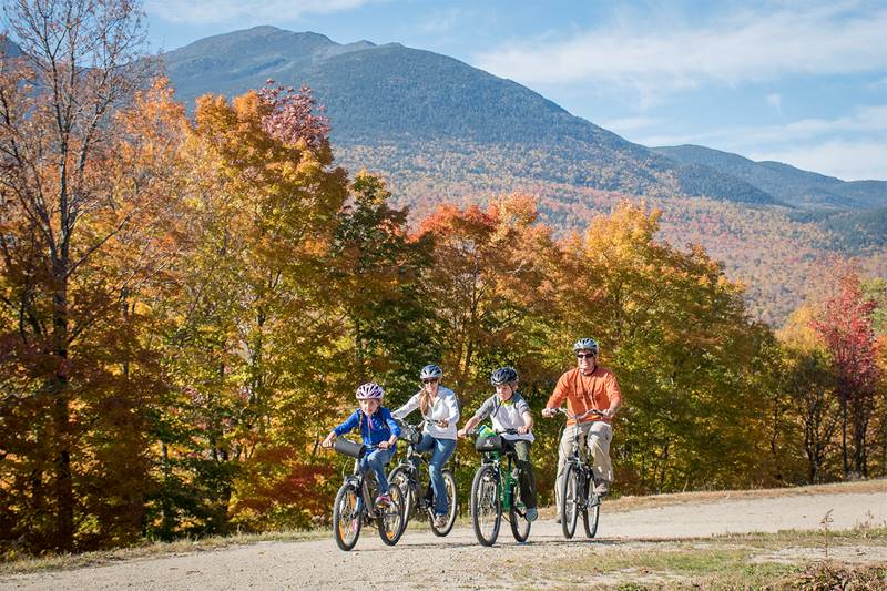 Family Biking at Great Glen Trails