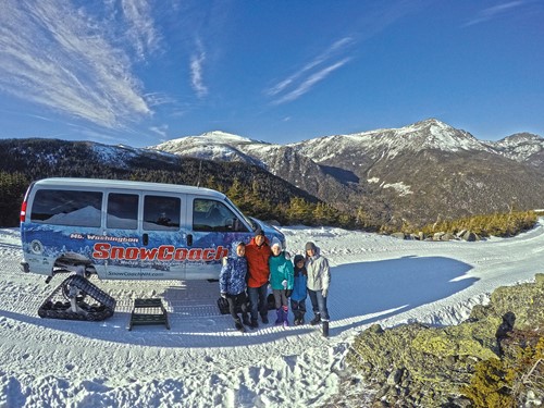 Snow Coach at Mt. Washington