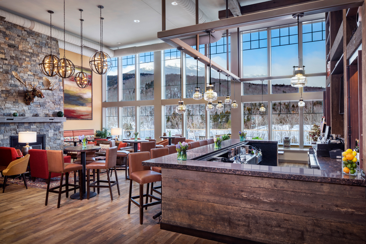 Family friendly breakfast served at the Notch Grille Restaurant