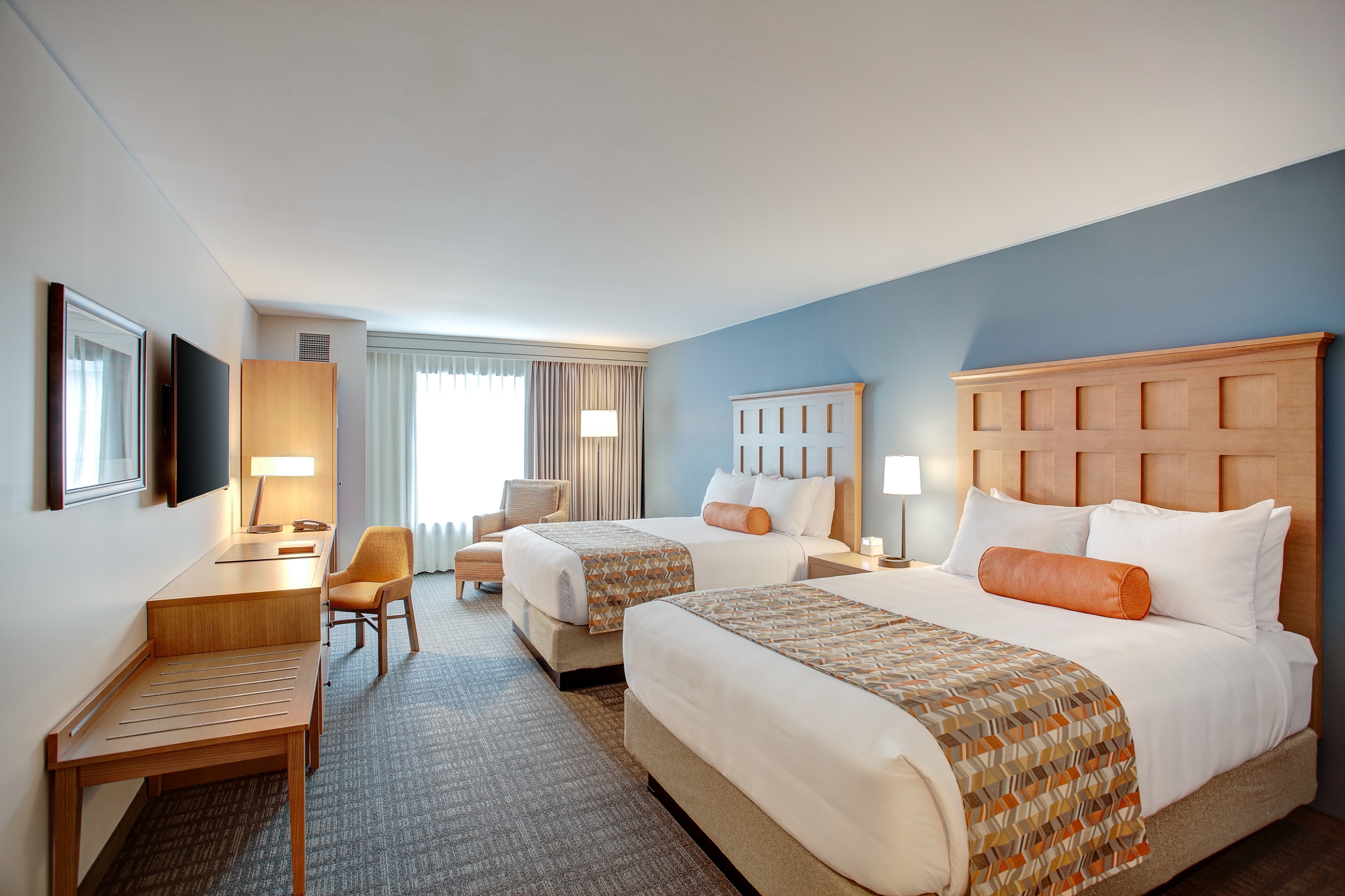 Double queen room at The Glen House